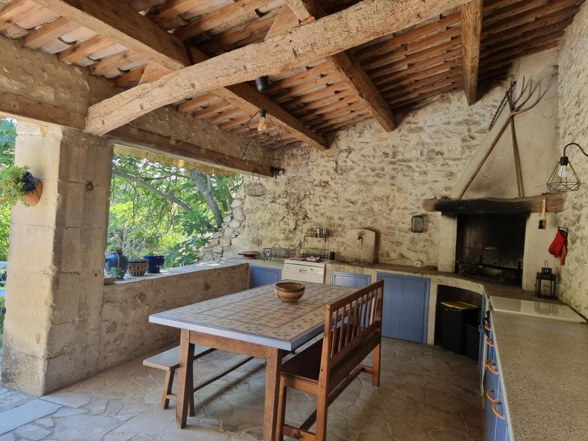 Le Pigeonnier, Gite Des Lucioles En Provence Montsegur-sur-Lauzon Bagian luar foto